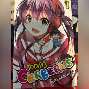Today’s Cerberus Manga Book Fold-out included